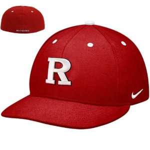 Rutgers Scarlet Knights Scarlet On Field Nike Fitted Hat  