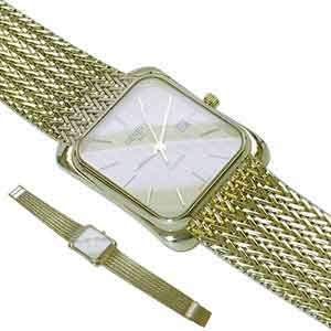  Geneve Quartz Mens Gold Watch Jewelry Days Watches