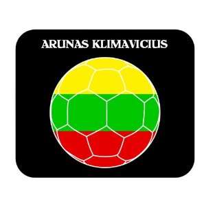  Arunas Klimavicius (Lithuania) Soccer Mouse Pad 