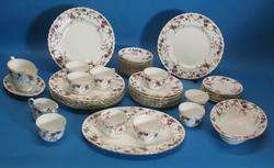 Minton Ancestral China for 8 w/ Serving Pieces   53 Pcs  
