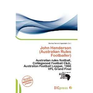  John Henderson (Australian Rules Footballer 