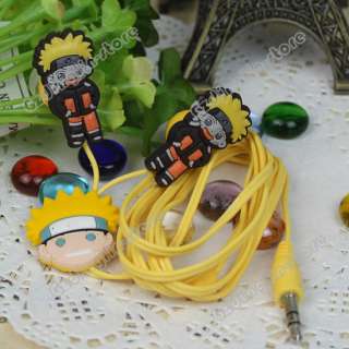 Uzumaki Naruto Headphones Earphone Headset 3.5mm E17  