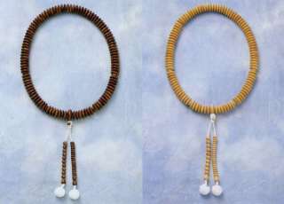 Tendai JUZU Buddhist rosary or beads monk size  2 kinds  