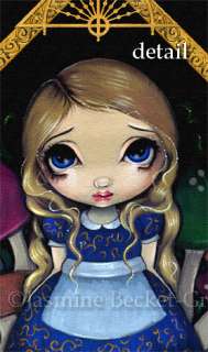 Alice in Wonderland and Friends cat art Jasmine Becket Griffith CANVAS 
