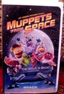 Muppets from Space Vhs~$2.75 S/H 1 Video~~$4.25ShipsALL 043396038981 
