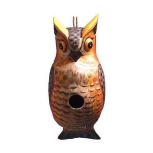  Great Horned Owl Birdhouse (Bird Houses) 