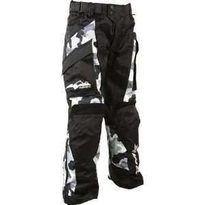  HMK Ascent Pant , Color Black/Camo, Gender Mens, Size 