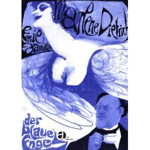  Blue Angel (1930) 27 x 40 Movie Poster German Style C 