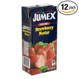 Jumex Strawberry Tetra Aseptic Pack, 33.8 Ounce (Pack of 12)  