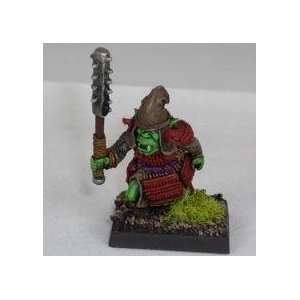 28mmFantasy  Far East Ashigaru Orc w/ Mace (1)  Grocery 