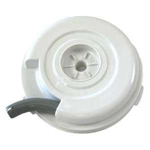 Wonder Mill Flour Canister Lid with Pivoting Flour Tube (Lid and Tube 