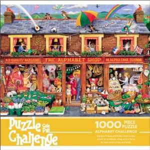  1000 Piece Gale Pitt   Puzzle Challenge Puzzle Alphabet 
