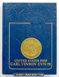 USS CARL VINSON CVN 70 WESTPAC CRUISE BOOK 1996  