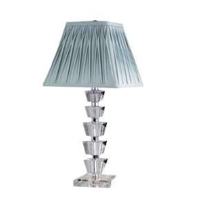   Collection Chrome Finish Orly Crystal Table Lamp Base