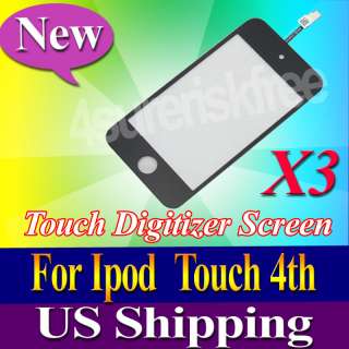 3X NEW TOUCH SCREEN DIGITIZER For iPod TOUCH 4 4th GEN  