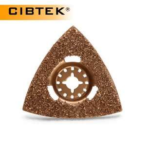  Cibtek Brazed Carbide Triangular Grinding Blade   1 Pack 
