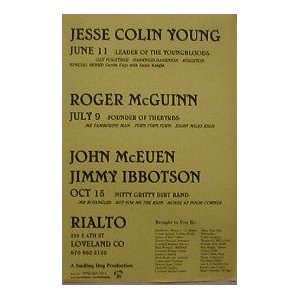  John McEuen Jimmy Ibbotson Handbill Poster Everything 