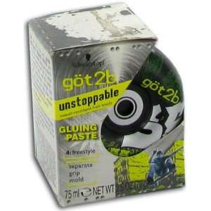  Got 2b Unstoppable Gluing Paste 2.5  Ounce (Pack of 6 