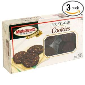 Manischewitz Cookies, Rocky Road Flavor, Passover, 5.50 Ounce (Pack of 