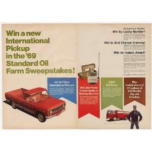   Pickup Standard Oil Sweepstakes Print Ad (16716)