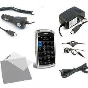 in 1 Blackberry Storm 9530 Accessory Bundle   Car Charger + Home 