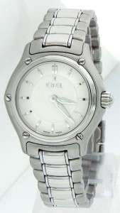 Authentic Ladies Ebel 1911 Silver Dial Watch  