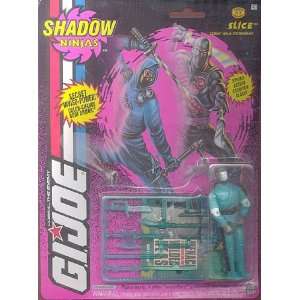  G.I. Joe 3 SLICE Shadow Ninja Hasbro 1990 Action Figure 