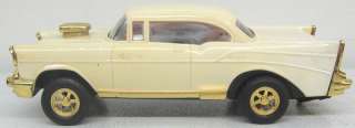 Vintage YCT Yellow Gold Chevrolet Chevy Pull String Car  
