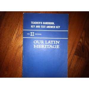   Handbook, Key and Test Answer Key (Book 2) Lillian M. Hines Books