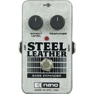  Electro Harmonix Nano Steel Leather Bass Expander Effect 