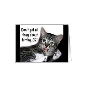  Hissing Kitten Birthday Card, 32 Card Toys & Games