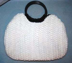 Talbots wool/angora Knit Purse Bag  