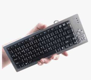 85 Key USB Small Mini Keyboard Server Soft Touch NEW  