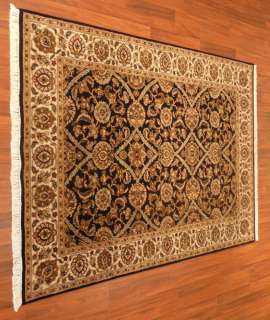 6x9 Beautiful Hand Knotted Wool Persian Agra Rug  
