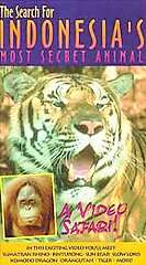 The Search for Indonesias Most Secret Animal VHS 082554170071  