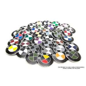  Bimmian ROUAA2130 Colored Roundel Emblems  7 Piece Kit For Any BMW 