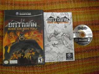 Batman Rise of Sin Tzu (Game Cube, 2003) 008888150053  