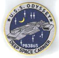 Stargate Sg 1 / Atlantis U.S.S. Odyssey Ship Logo Patch  