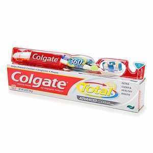  Colgate Total Advantage Clean, with 360 Degree Toothbrush 