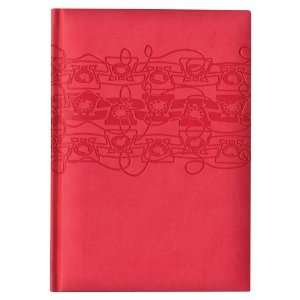 Pierre Belvedere Off the Hook Large Address Book, Padded Cover, Coral 