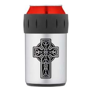  Thermos Can Cooler Koozie Celtic Cross 