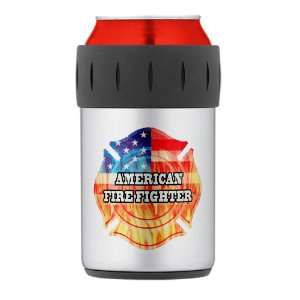  Thermos Can Cooler Koozie American Firefighter Everything 