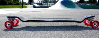 Hybrid Downhill Maple & Fiber longboard / skateboard  