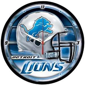  Detroit Lions NFL Round Wall Clock