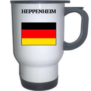 Germany   HEPPENHEIM White Stainless Steel Mug