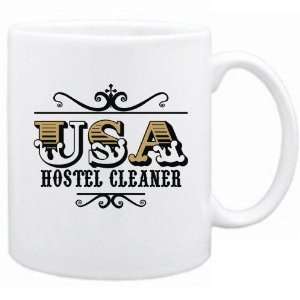 New  Usa Hostel Cleaner   Old Style  Mug Occupations  