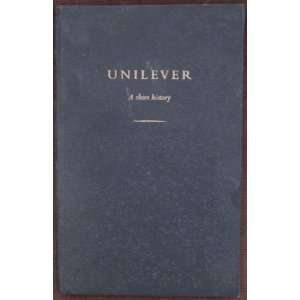  Unilever a short history W.J. READER Books