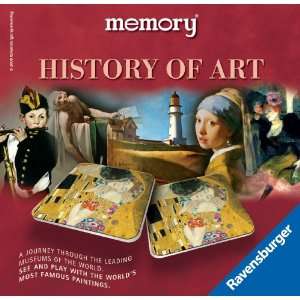 RAVENSBURGER  History Of Art Memory Game  NEW  