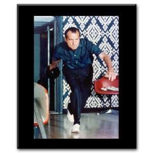   Nixon Poster   (Framed) Mounted Bowling Big Lebowski