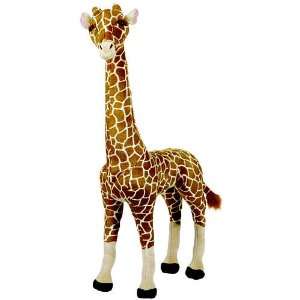  FAO Schwarz 48 inch Gentle Giant Giraffe   Brown 